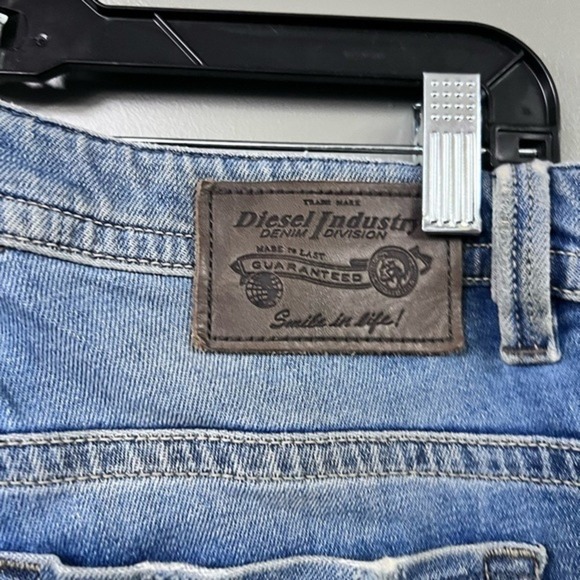 Diesel Thavar Slim Skinny Ripped Jeans 29X32 - Picture 4 of 6